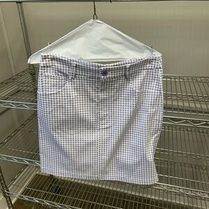 Forever 21 Black and White Pencil Skirt Casual Knee-Length